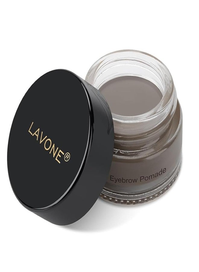 LAVONE Eyebrow Pomade - Waterproof Brow Pomade for Long-lasting Results,Smudge Proof and Sweat Resistant Formula,Natural Eyebrow Makeup for All Skin Types and Tones - Gray - Image 1